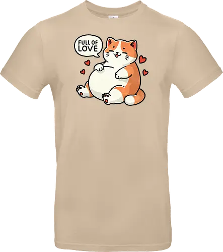 Full of love cat