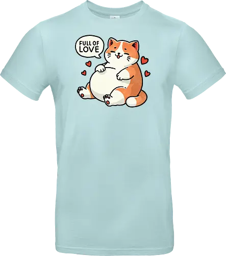 Full of love cat