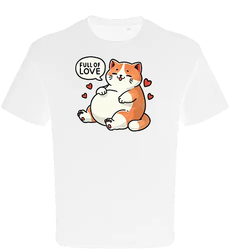 Full of love cat