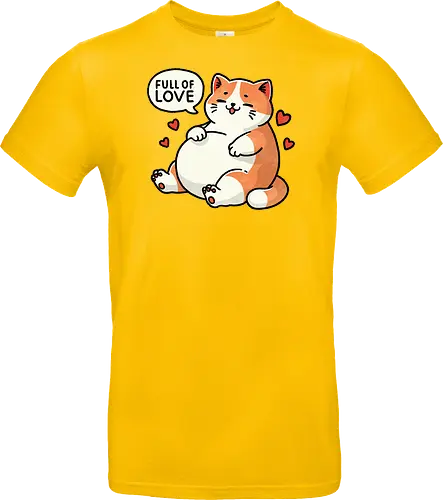 Full of love cat