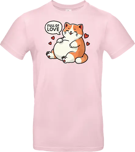 Full of love cat
