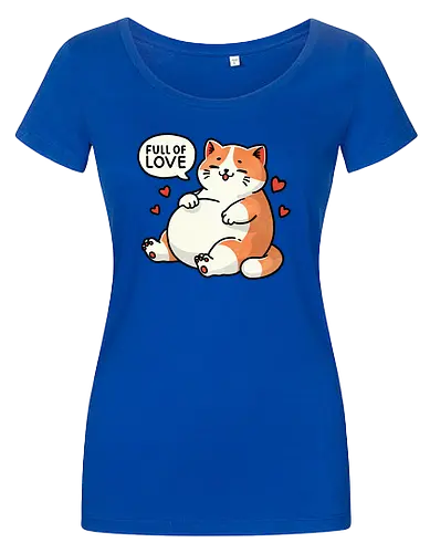 Full of love cat