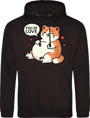 Full of love cat