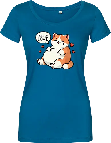 Full of love cat