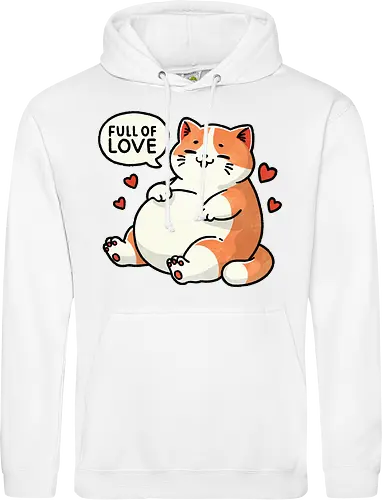Full of love cat