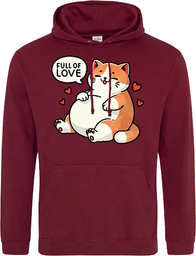 Full of love cat