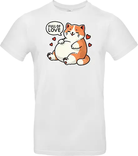 Full of love cat