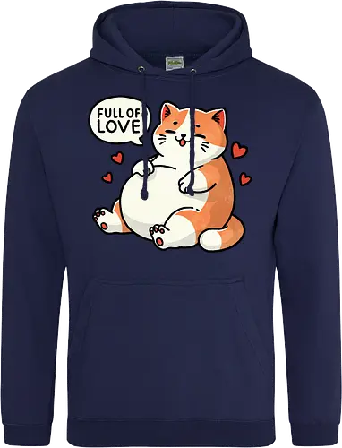 Full of love cat