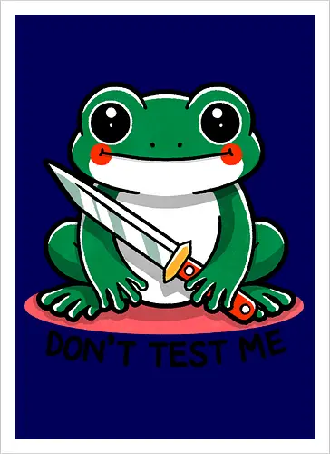 Don't test me