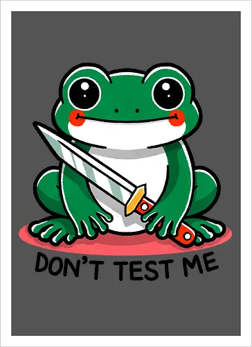 Don't test me