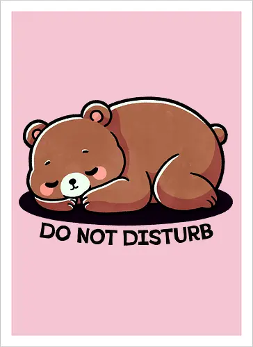 Do not disturb 