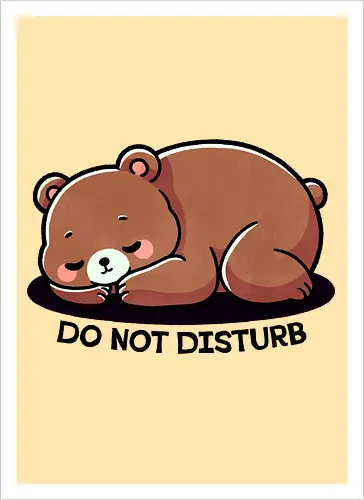 Do not disturb 