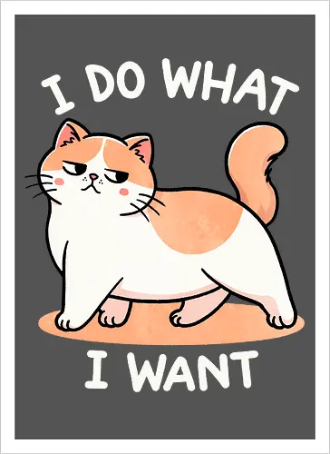 I do what I want