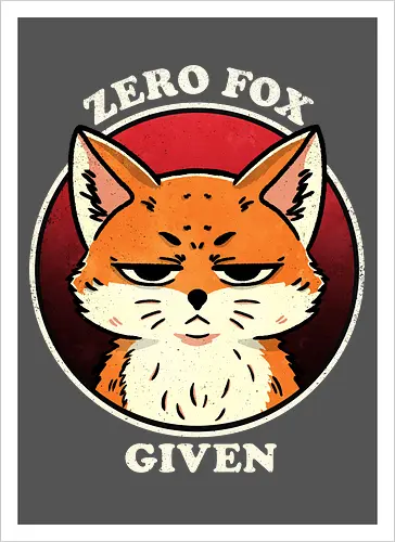 Zero fox given