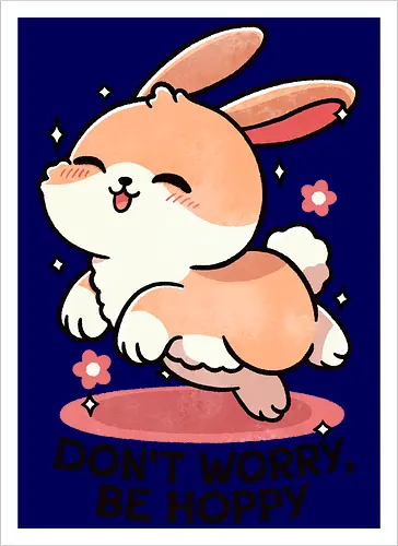 Be hoppy Rabbit 