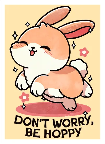 Be hoppy Rabbit 