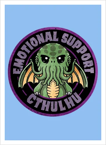Emotional support cthulhu