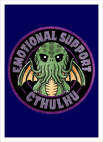 Emotional support cthulhu