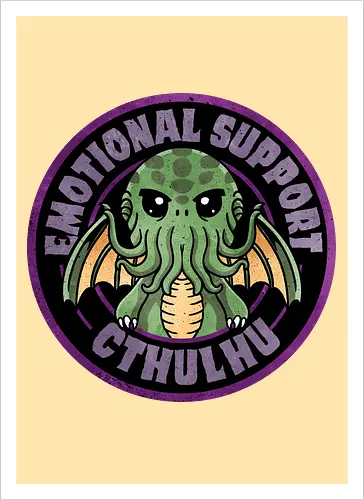 Emotional support cthulhu