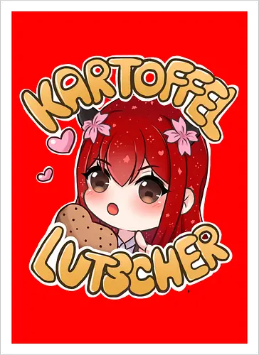 Kartoffel lutscher Druck (hinten)