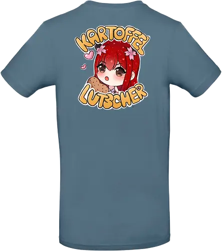Kartoffel lutscher Druck (hinten) - Xlxwnz, safespace, dbd, gaming, streaming, twitch, Sasukara - Standard T-Shirt