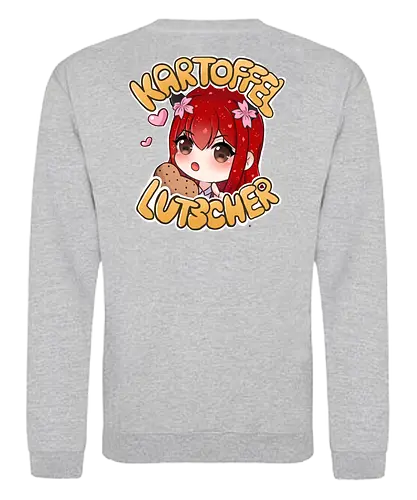 Kartoffel lutscher Druck (hinten) - Xlxwnz, safespace, dbd, gaming, streaming, twitch, Sasukara - Sweatshirt
