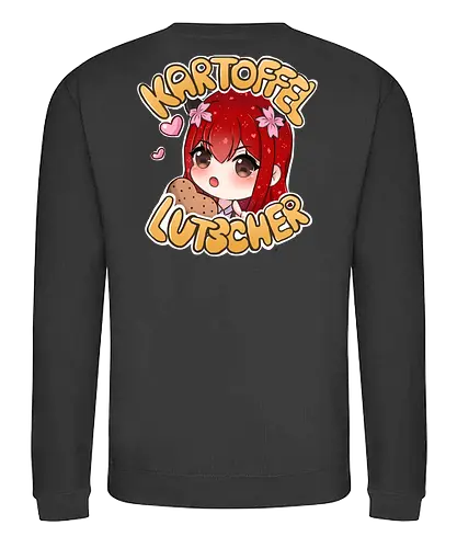 Kartoffel lutscher Druck (hinten) - Xlxwnz, safespace, dbd, gaming, streaming, twitch, Sasukara - Sweatshirt