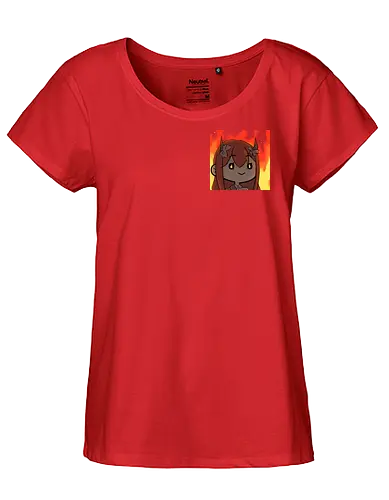 Nina wütend! (Klein) - Xlxwnz, safespace, dbd, gaming, streaming, twitch, Yuzuh1r4 - Fairtrade Girl Shirt