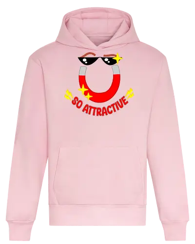 So Attractive (So Attraktiv) - Magnet, attraktiv, lustig, cool, Humor, Charme, skurril, witzig, Funkeln, Persönlichkeit, Retro, Design, Cartoon, glänzend, Stil, Wortspiel, Nerd, Geek, Originalität, einzigartig, valentine's day, Valentinstag - Heavyweight Hoodie