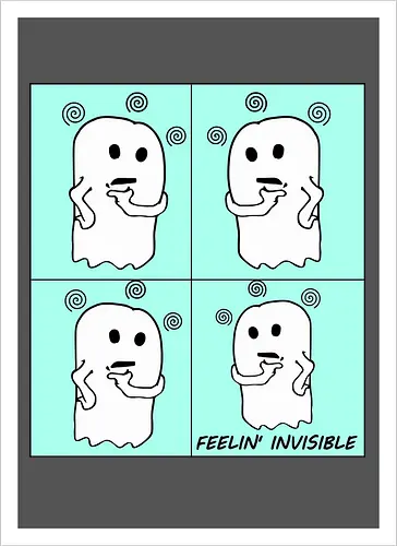 Feeling Invisibile - Comics Version (Unsichtbar fühlen)