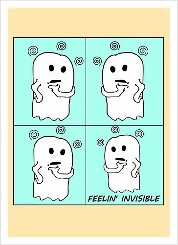 Feeling Invisibile - Comics Version (Unsichtbar fühlen)