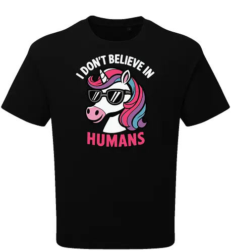 I don't believe in humans