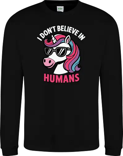 I don't believe in humans