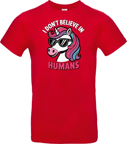 I don't believe in humans