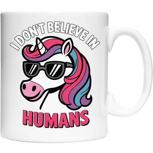 I don't believe in humans