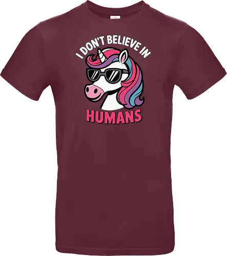 I don't believe in humans