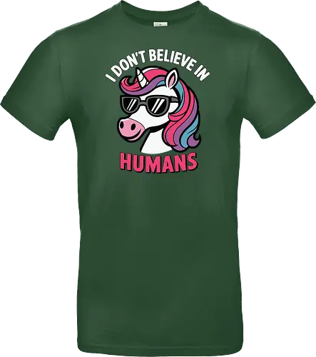 I don't believe in humans