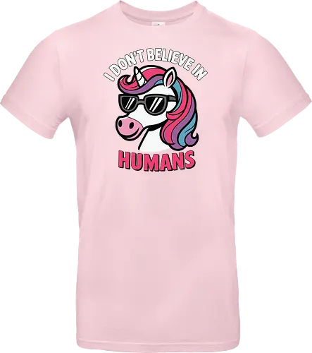 I don't believe in humans