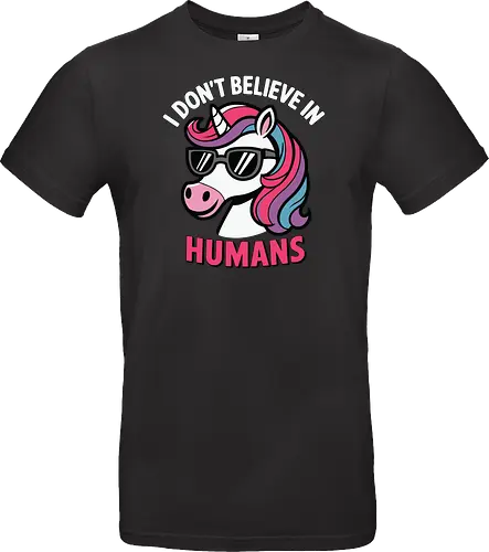 I don't believe in humans