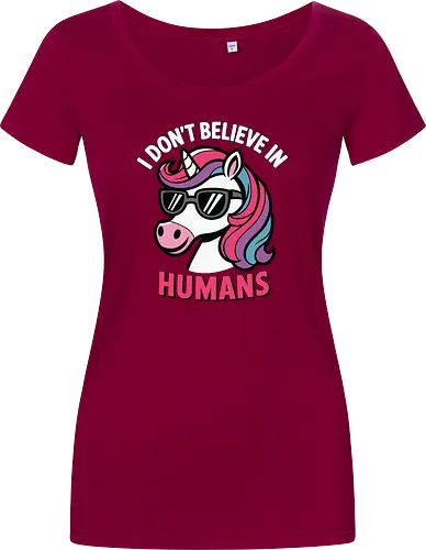 I don't believe in humans
