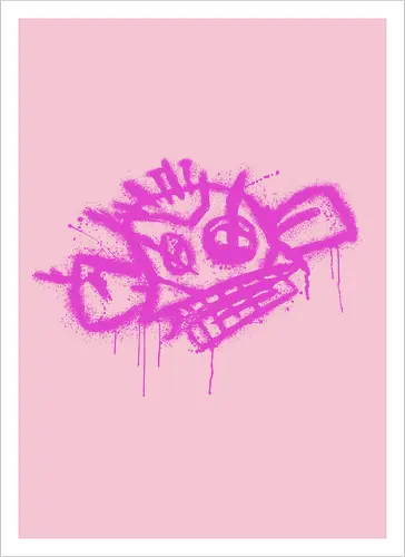 Gaming Monkey Pink