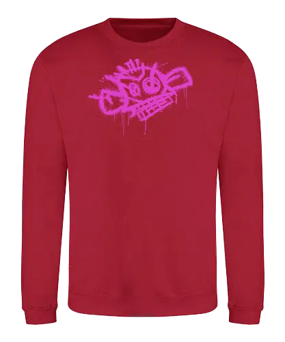 Gaming Monkey Pink - arcane, lol, Gaming, Gaming, monkey tag - Sweatshirt