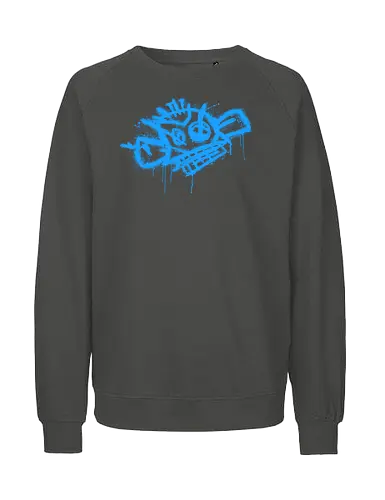 Gaming Monkey Blue - arcane, lol, Gaming, Gaming, monkey tag - Fairtrade Sweatshirt