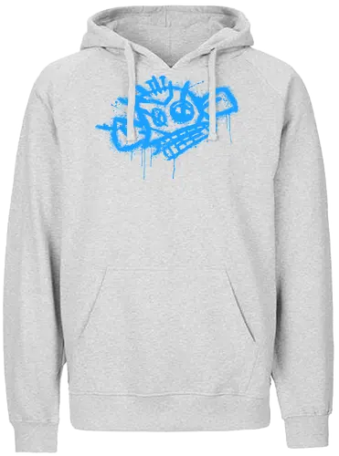 Gaming Monkey Blue - arcane, lol, Gaming, Gaming, monkey tag - Fairtrade Hoodie