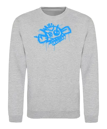 Gaming Monkey Blue - arcane, lol, Gaming, Gaming, monkey tag - Sweatshirt