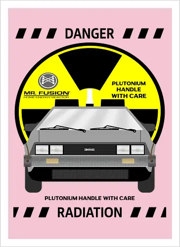 Plutonium: Handle With Care Vintage Art