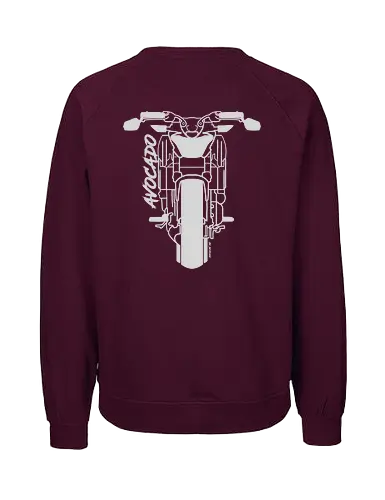 Kawasaki Z650, 2018, 2, cust, Weiß - Saisonstart2025, motorrad, bike, biker, Bremen, Niedersachsen, Oldenburg, Leer, Norden, Emsland, Cloppenburg - Fairtrade Sweatshirt