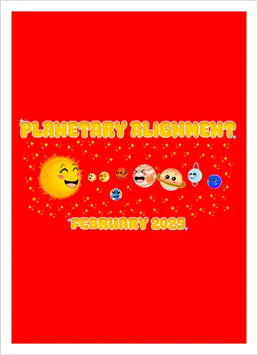 Kawaii Planets Alignment (Kawaii Planeten Ausrichtung)