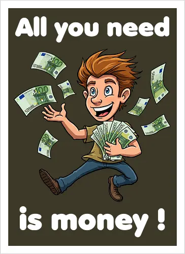 All you need is money ! (dark)