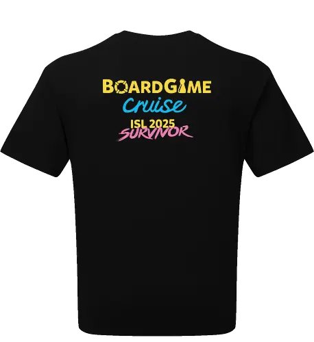 BoardGame Cruise - Island 2025 Survivor T-Shirt